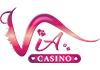 Logo VIA — vendor kasino live okta 333 resmi Okta333